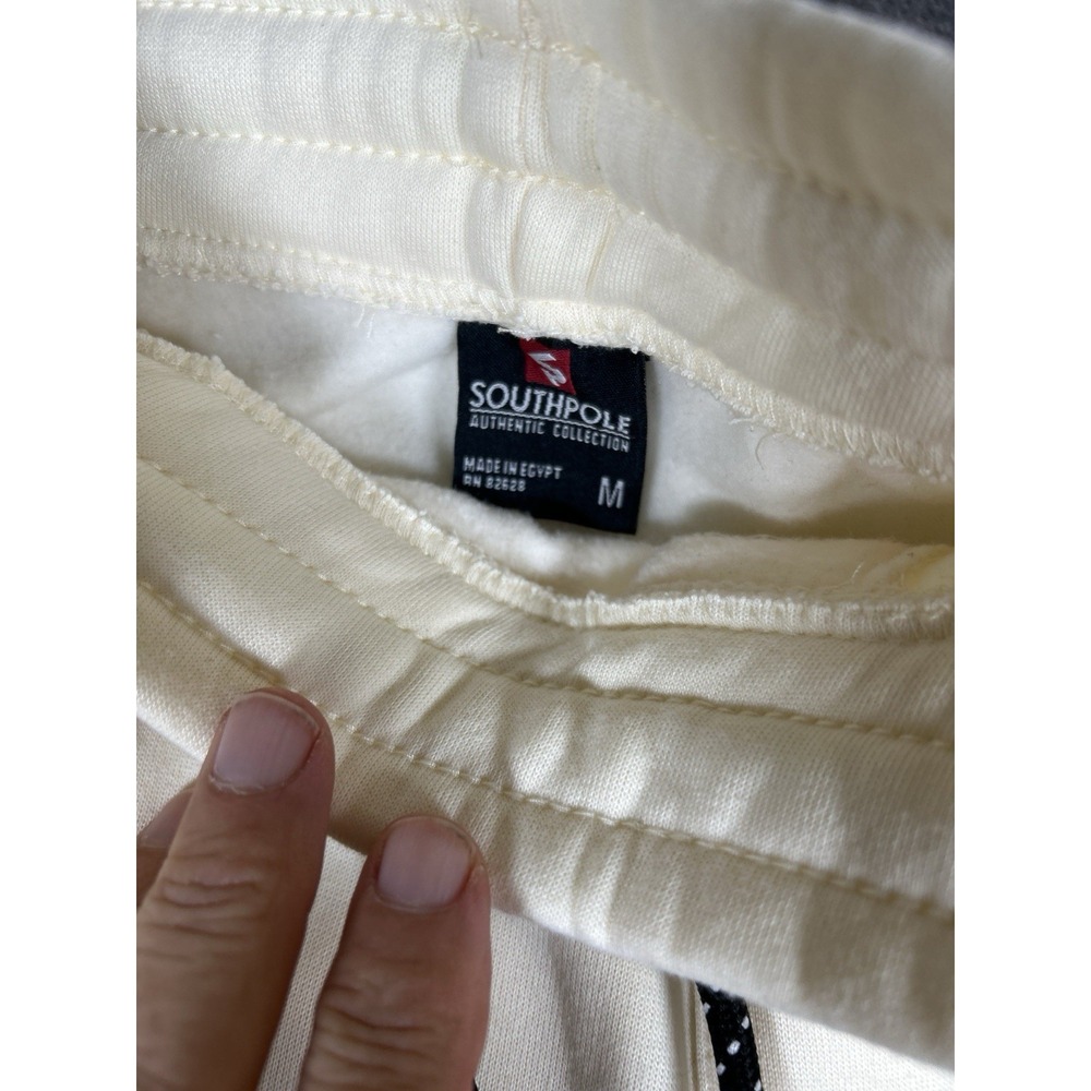 Southpole Authentic Collection Men's White Sweatpants Joggers Size Medium - Picture 5 of 6